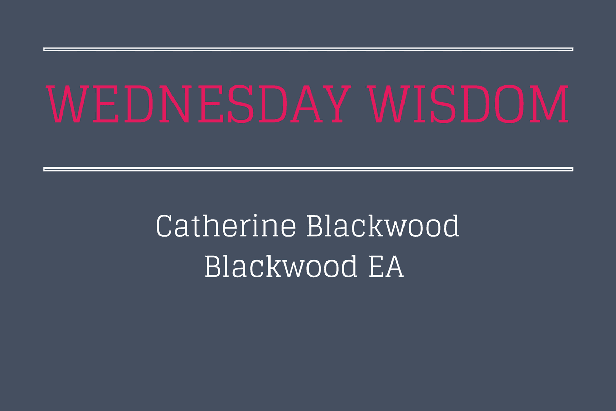 Catherine Blackwood – Wednesday VA Wisdom