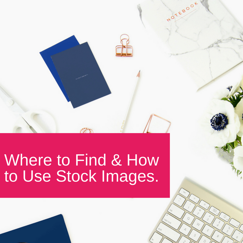 Where to find and how to use stock images for Virtual Assistant websites and marketing materials