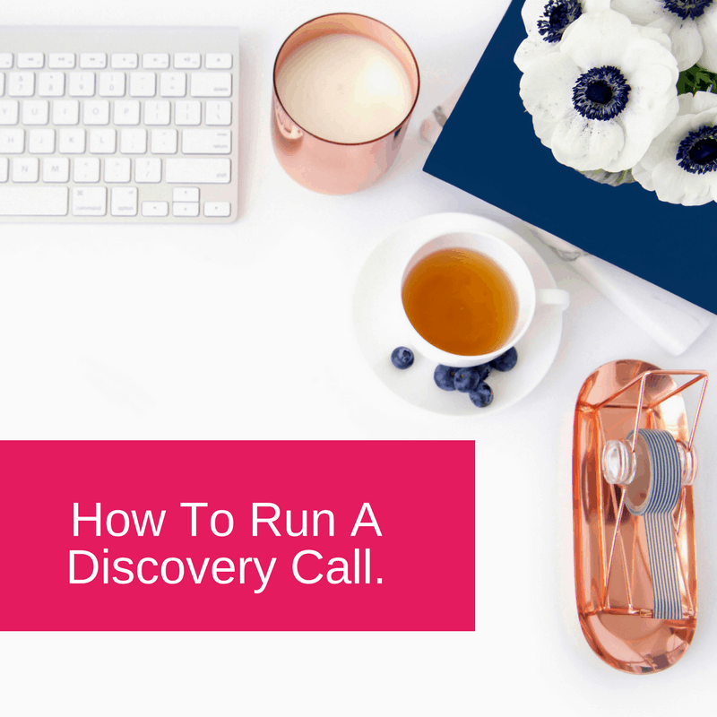 Run a discovery call