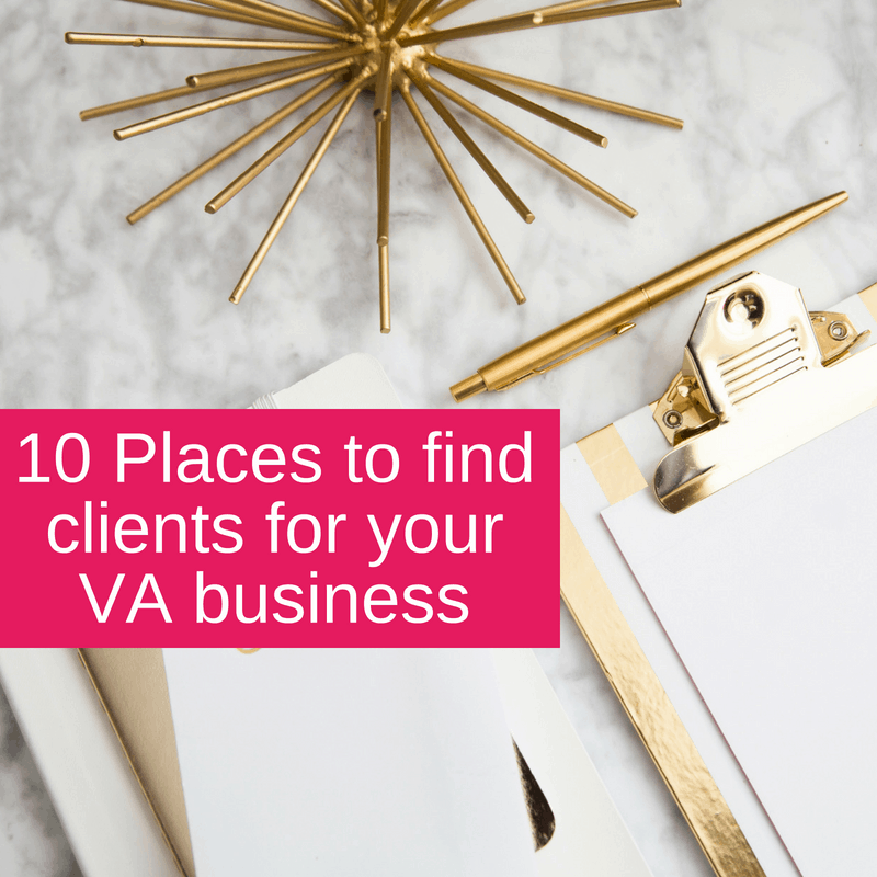 10 Places to find clients for your VA business